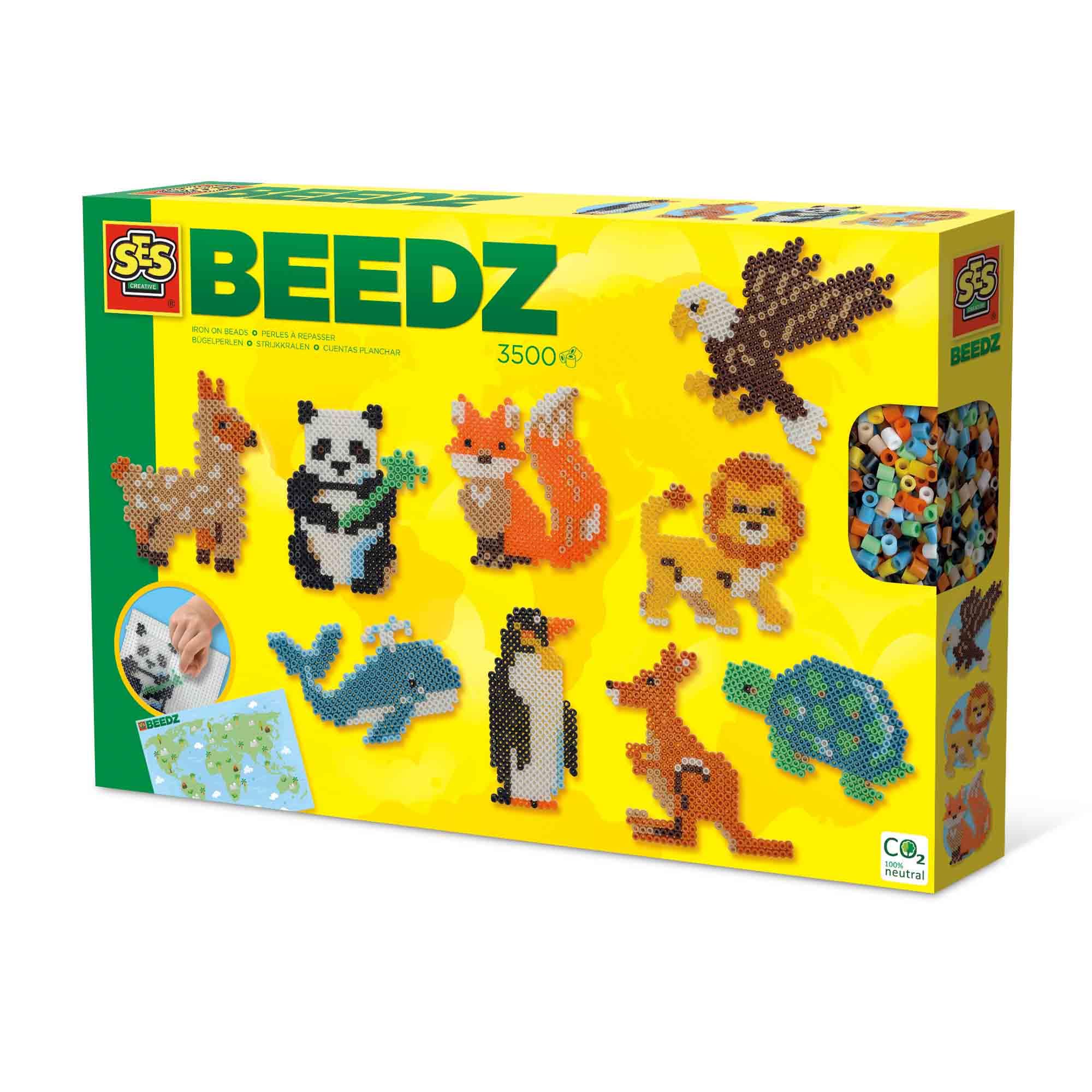 Iron on Beads - World Animals