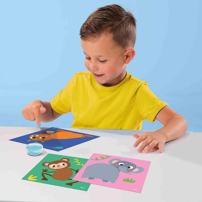 SES Creative 14403 My First-Sticking Animal Tails, Various