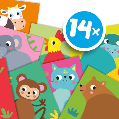 SES Creative 14403 My First-Sticking Animal Tails, Various