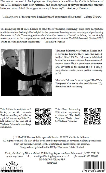J.S. Bach: The Well-Tempered Clavier Book 1 - No. 14 F# minor, BWV 859