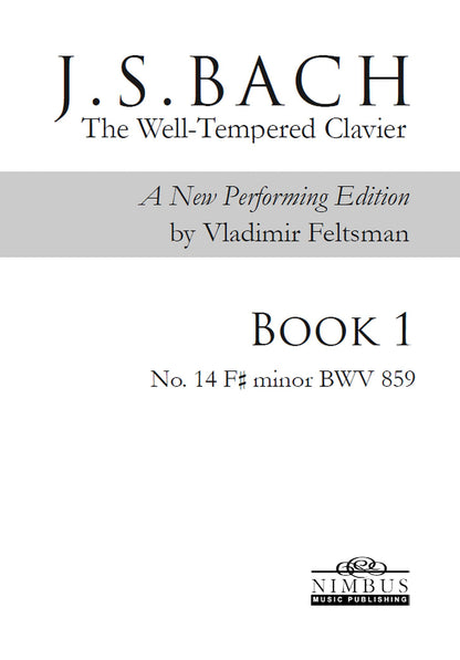 J.S. Bach: The Well-Tempered Clavier Book 1 - No. 14 F# minor, BWV 859