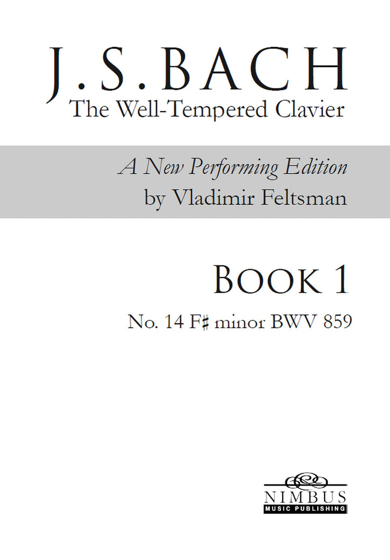 J.S. Bach: The Well-Tempered Clavier Book 1 - No. 14 F# minor, BWV 859