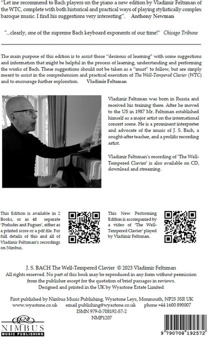 J.S. Bach: The Well-Tempered Clavier Book 1 - No. 13 F# major, BWV 858