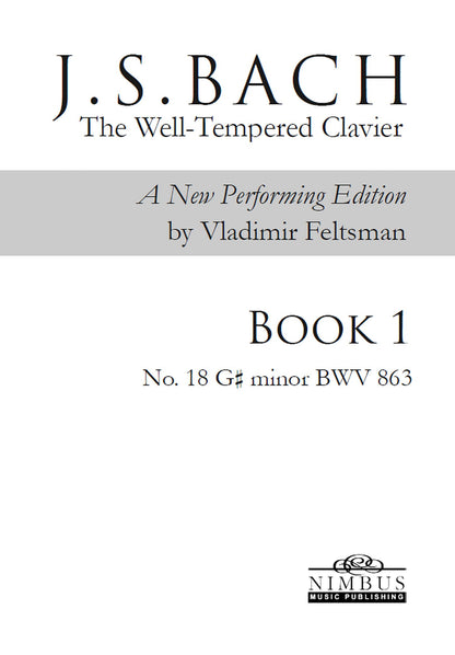 J.S. Bach: The Well-Tempered Clavier Book 1 - No. 18 G# minor, BWV 863