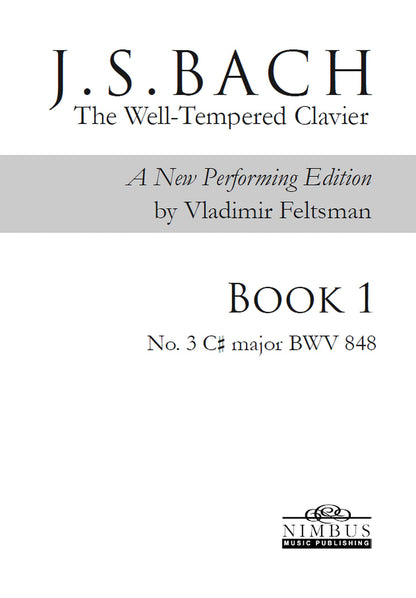 J.S. Bach: The Well-Tempered Clavier Book 1 - No. 3 C# major, BWV 848
