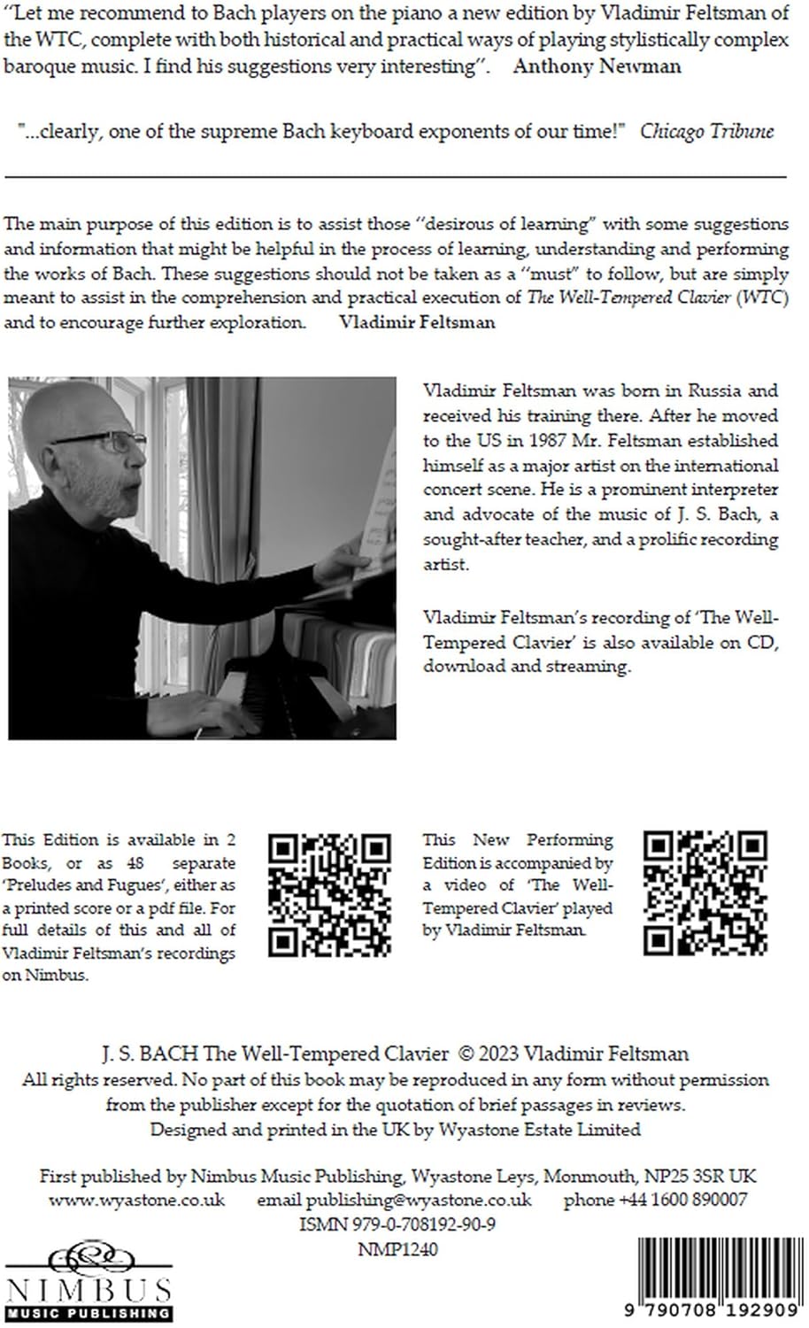 J.S. Bach: The Well-Tempered Clavier Book 2 - No. 22 Bb minor, BWV 891