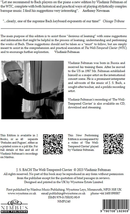 J.S. Bach: The Well-Tempered Clavier Book 2 - No. 22 Bb minor, BWV 891