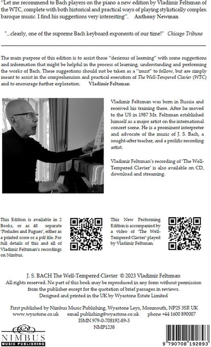 J.S. Bach: The Well-Tempered Clavier Book 2 - No. 20 A minor, BWV 889