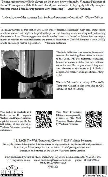 J.S. Bach: The Well-Tempered Clavier Book 1 - No. 7 Eb major, BWV 852