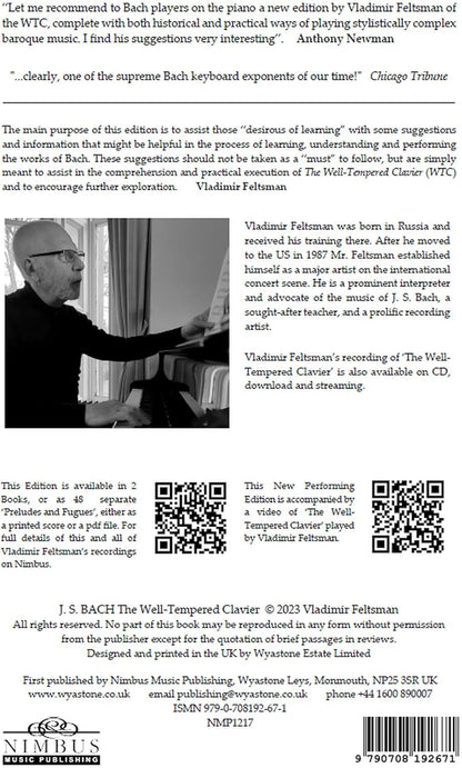 J.S. Bach: The Well-Tempered Clavier Book 1 - No. 23 B major, BWV 868