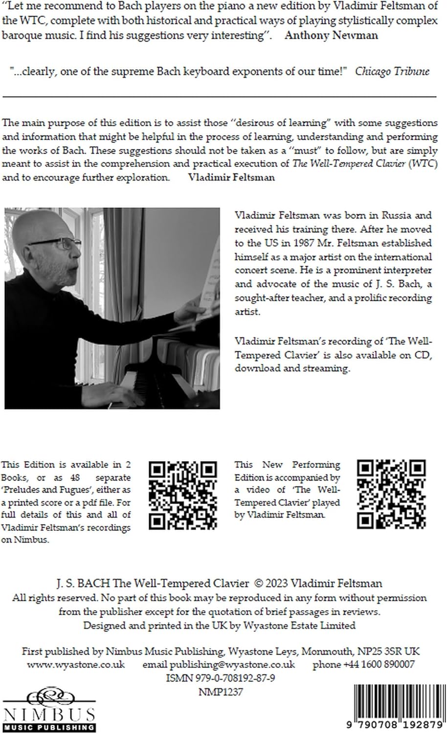J.S. Bach: The Well-Tempered Clavier Book 2 - No. 19 A major, BWV 888
