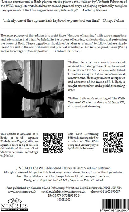 J.S. Bach: The Well-Tempered Clavier Book 1 - No. 6 D minor, BWV 851