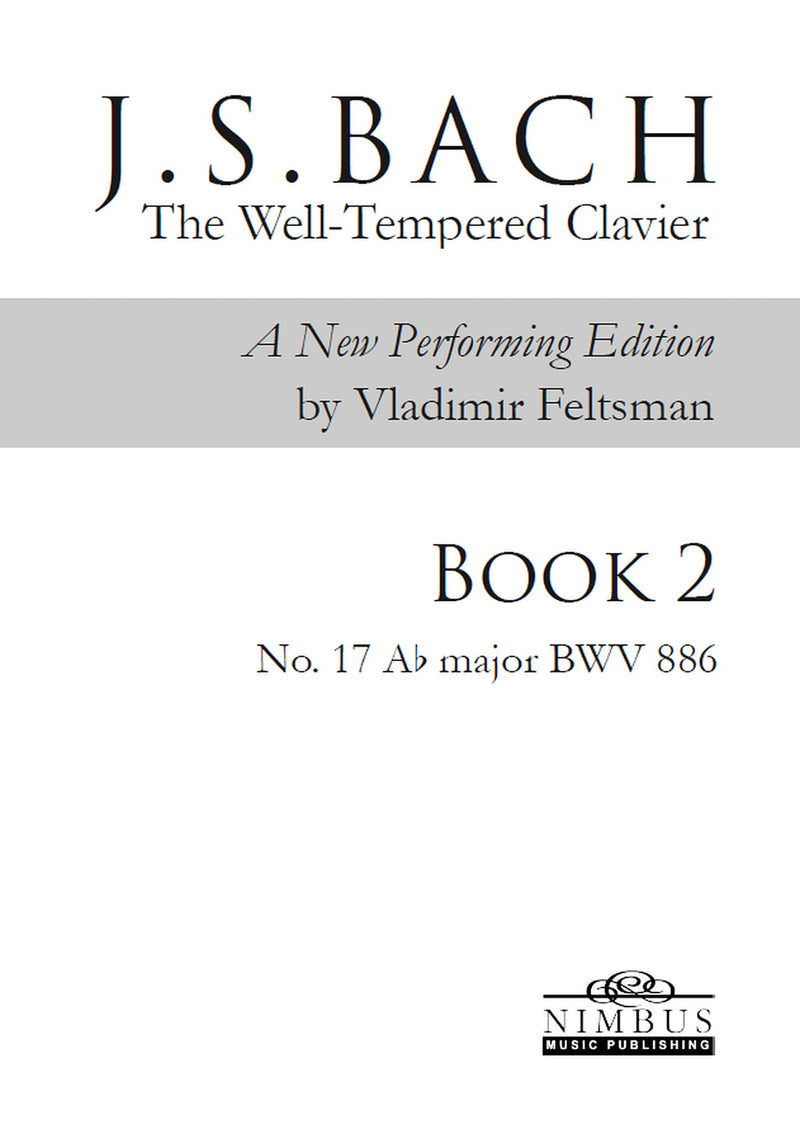 J.S. Bach: The Well-Tempered Clavier Book 2 - No. 17 Ab major, BWV 886