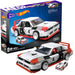 MEGA Hot Wheels Collectible Car Building Toy, Audi 90 Quattro IMSA GTO with 973 Pieces and Die-Cast Model, Build & Display Set for Collectors, Red, HRY20