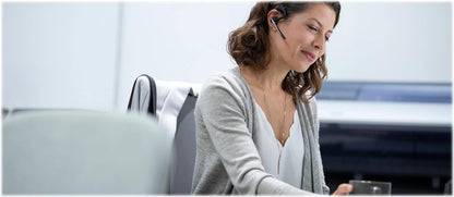 Plantronics - Voyager 5200 Office (Poly) - Bluetooth Over-the-Ear (Mono) Headset - Sound Guard-Noise Canceling Mic-Connects to Deskphone/PC Mac-Works with Teams (Certified), Zoom & more USB-A, BT, RJ9 Teams Certified: YES PC, Mobile, Deskphone