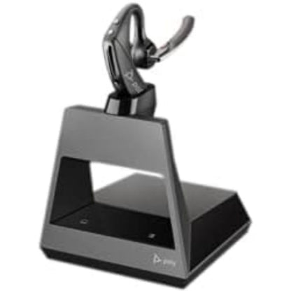 Plantronics - Voyager 5200 Office (Poly) - Bluetooth Over-the-Ear (Mono) Headset - Sound Guard-Noise Canceling Mic-Connects to Deskphone/PC Mac-Works with Teams (Certified), Zoom & more USB-A, BT, RJ9 Teams Certified: YES PC, Mobile, Deskphone
