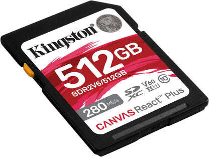 Sdxc Memory Card Kingston Sdr2V6/512Gb 512 Gb
