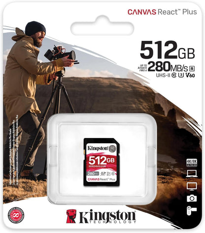 Sdxc Memory Card Kingston Sdr2V6/512Gb 512 Gb