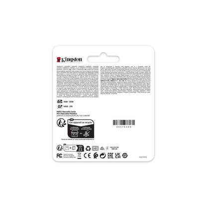 Sdxc Memory Card Kingston Sdr2V6/128Gb 128 Gb