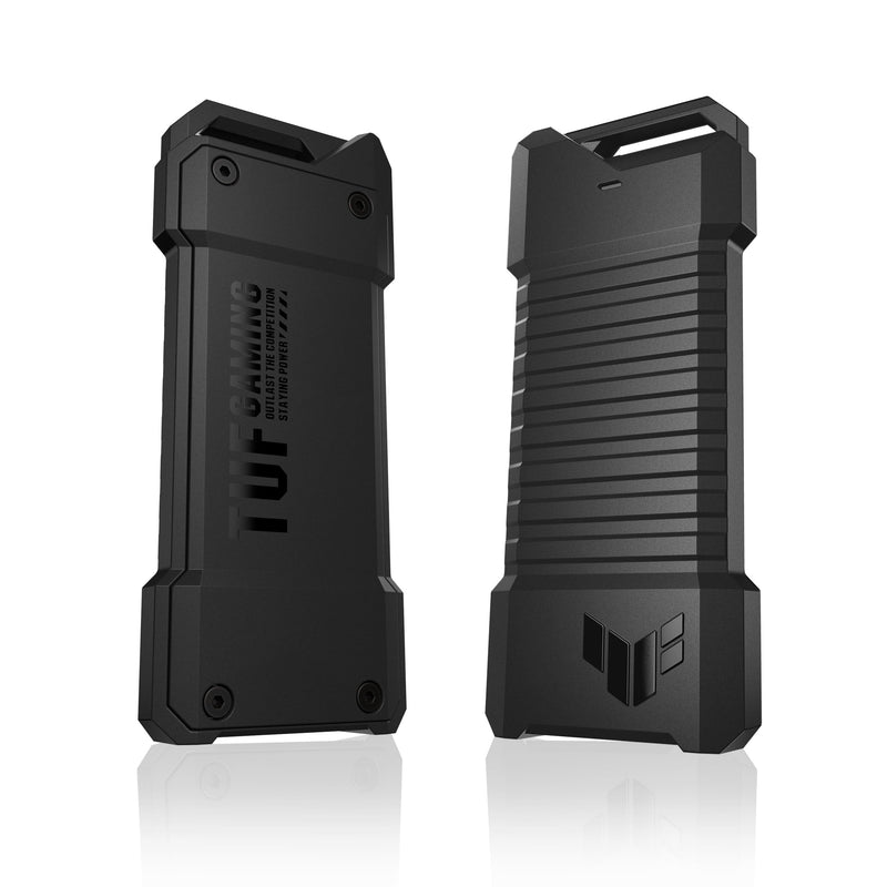 TUF Gaming AS1000- USB-C 3.2 Gen 2x1 portable SSD 1 TB with 10Gbps, MIL-STD-810H drop resistance, IP68 water and dust resistance, aluminium alloy chassis with a thermal pad, PS5 and Xbox support TUF Gaming AS 1000 TB SSD