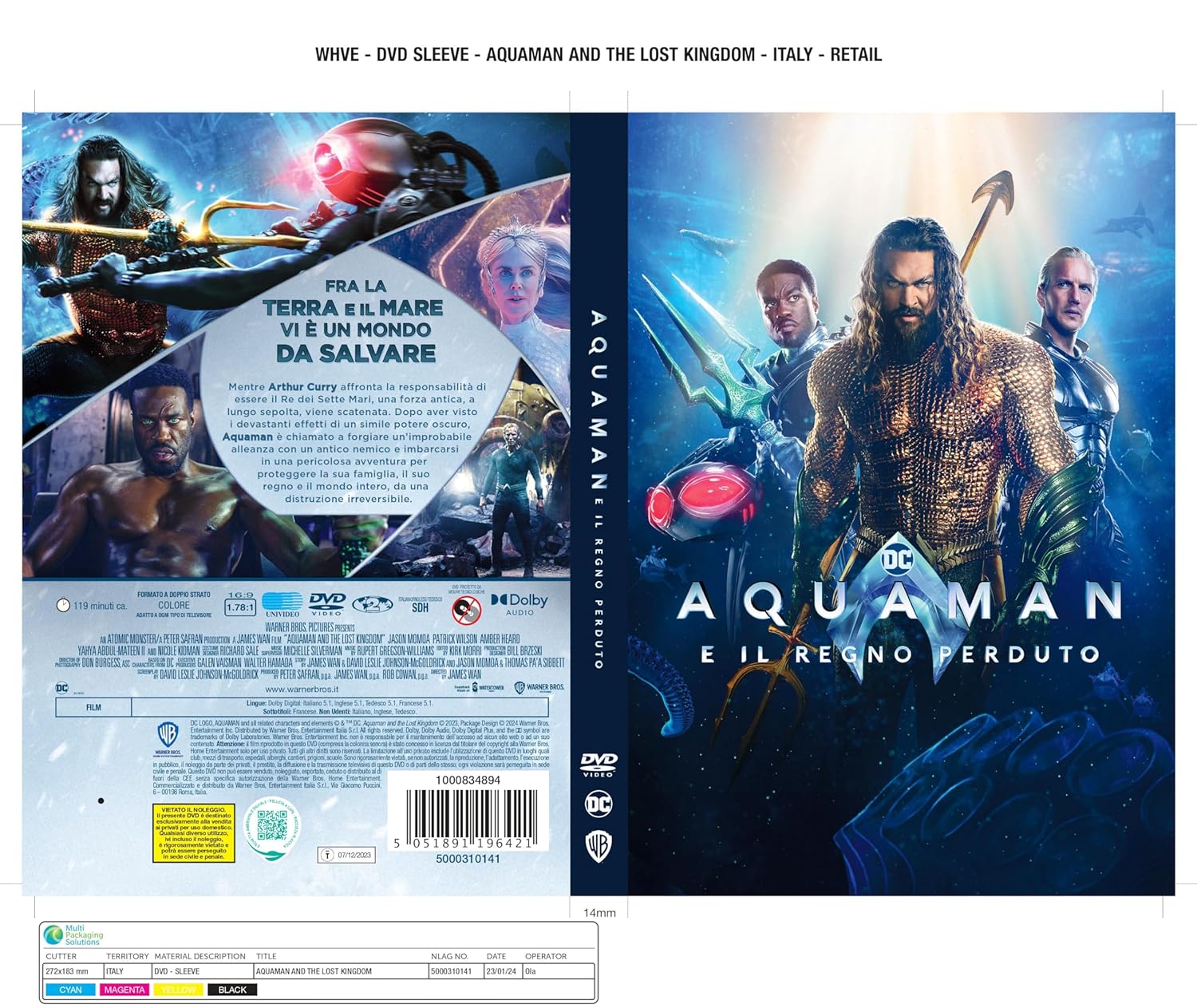 AQUAMAN E IL REGNO PERDUTO (DS)