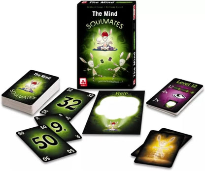 NSV | The Mind Soulmates | Party Card Game | Ages 8+ | 2-4 Players | 20 Minutes Playing Time