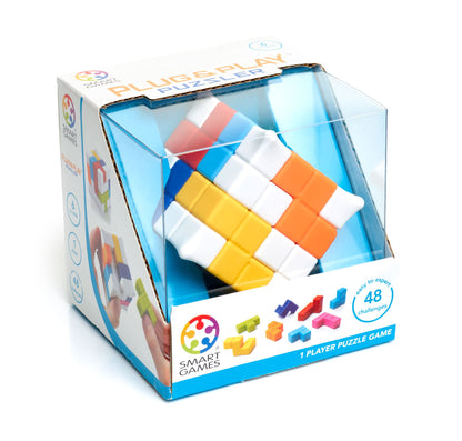 Smart Games - Plug & Play Puzzler, 1 Player Puzzle Game with 48 Challenges, 6+ Years