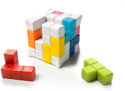 Smart Games - Plug & Play Puzzler, 1 Player Puzzle Game with 48 Challenges, 6+ Years