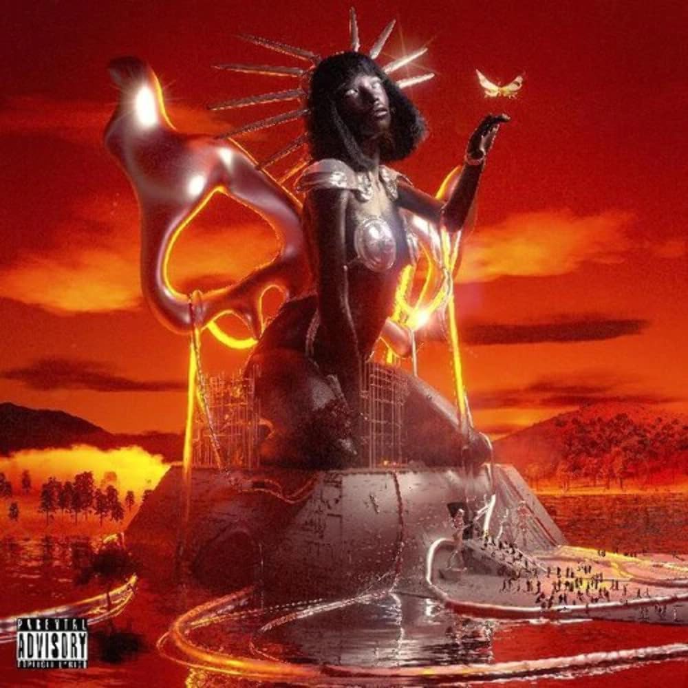 Sweet Justice - Orange & Red Splatter