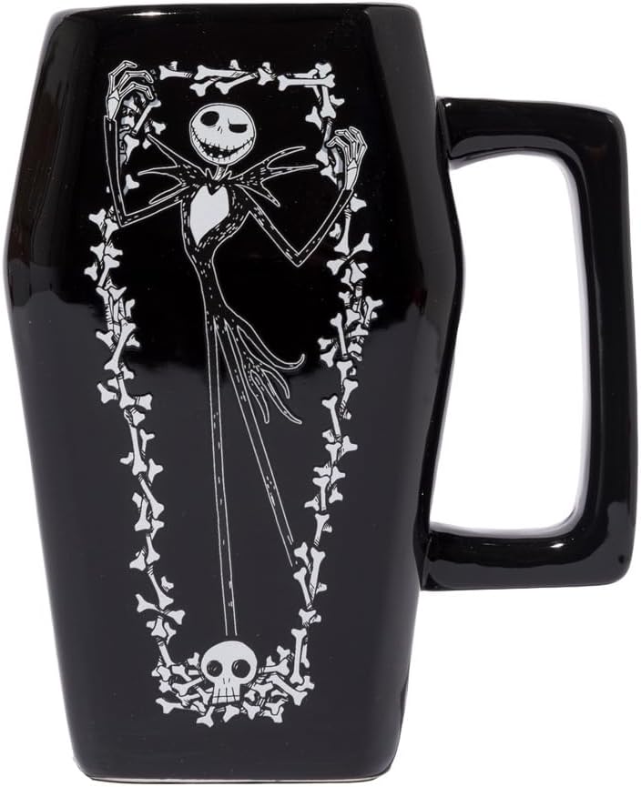 Disney The Nightmare Before Christmas Coffin Shaped Mug