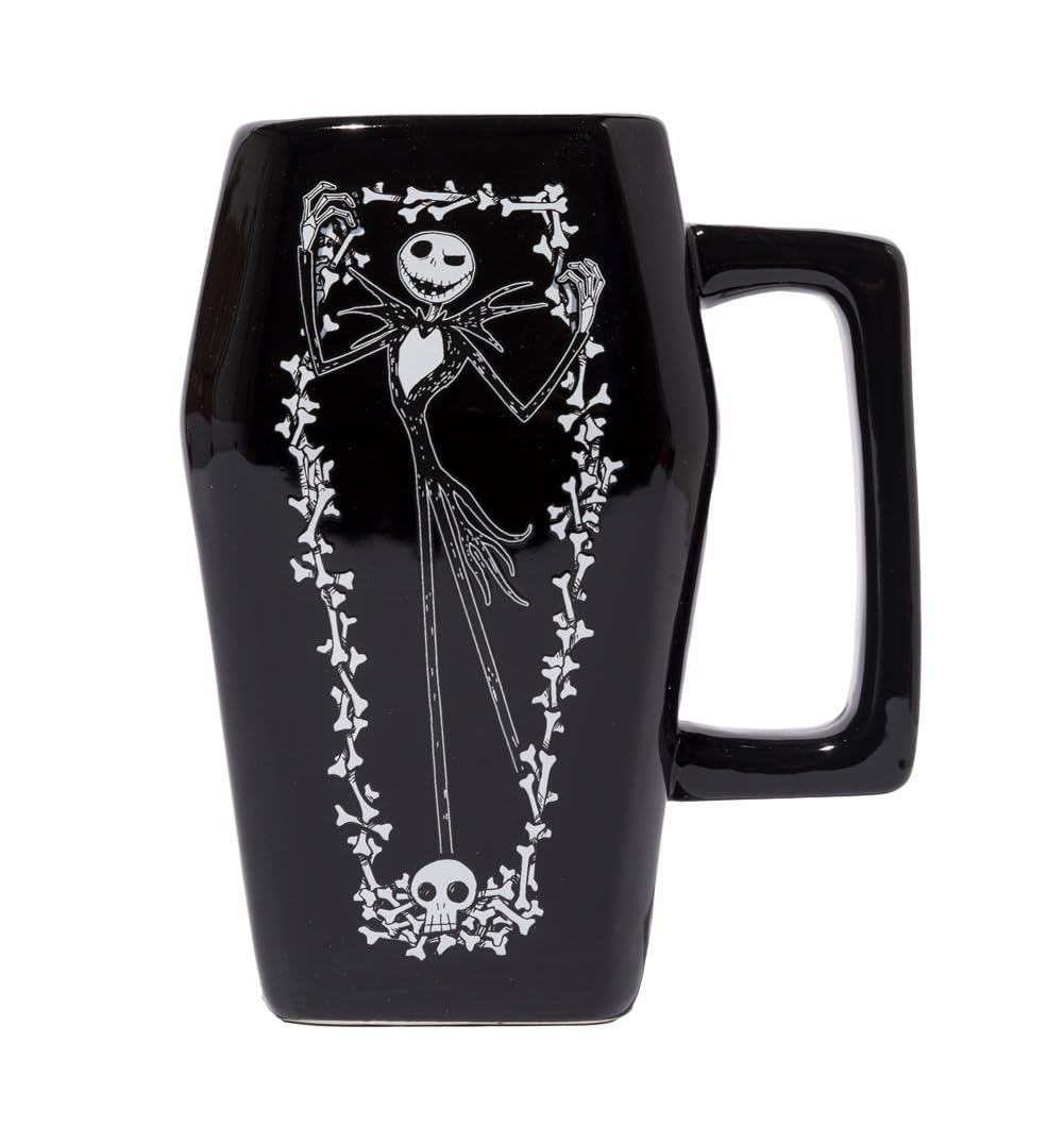 Disney The Nightmare Before Christmas Coffin Shaped Mug
