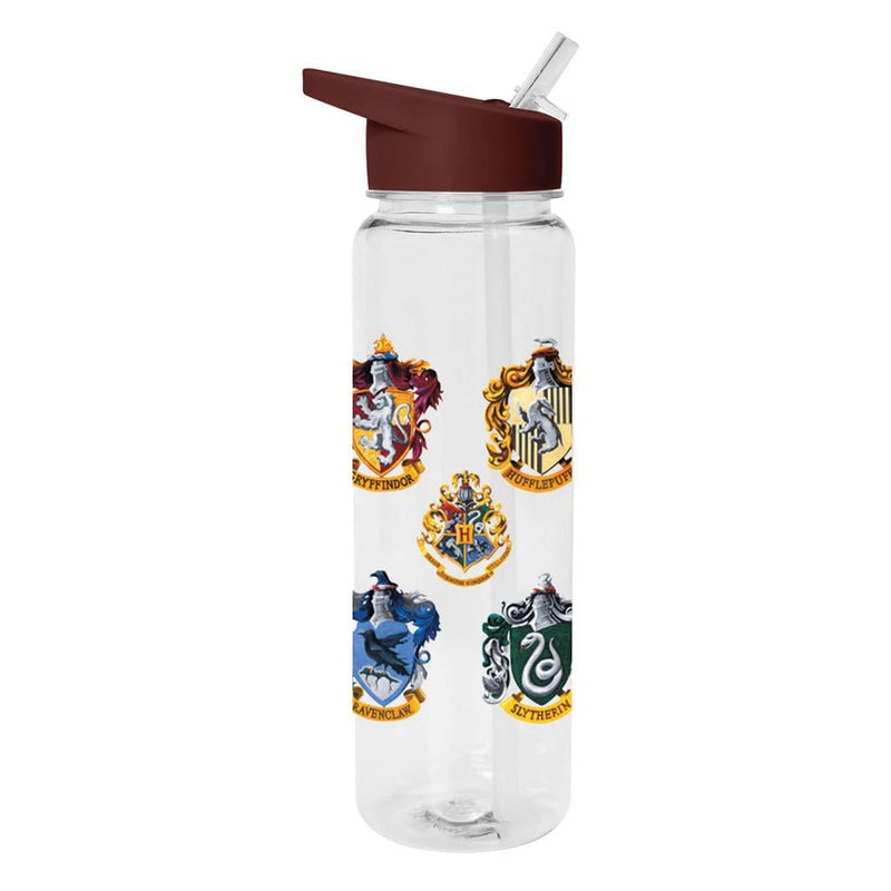 Pyramid International Borraccia in plastica con stemma di Harry Potter, con tappo a vite, design compatto e robusto, 525 ml, taglia unica