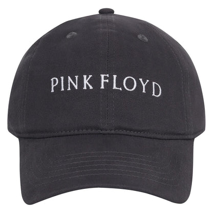 PINK FLOYD LOGO CHARCOAL DAD CAP