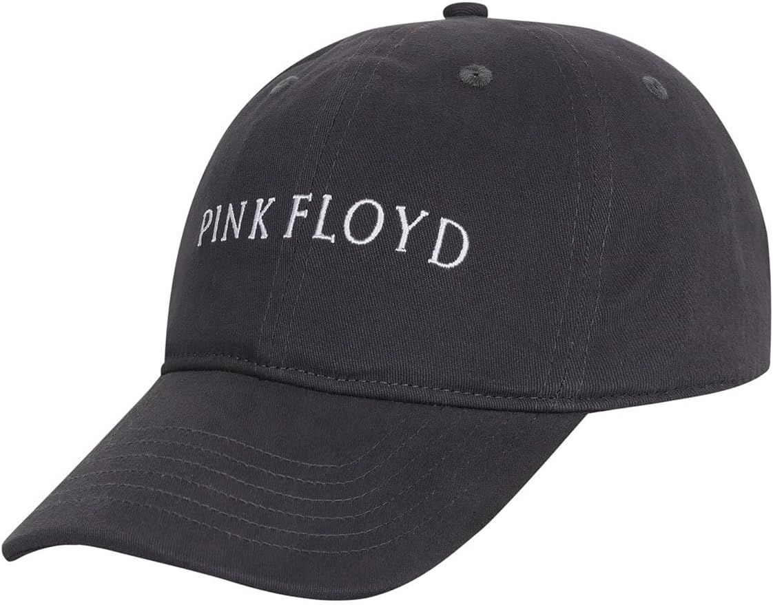 PINK FLOYD LOGO CHARCOAL DAD CAP