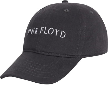 PINK FLOYD LOGO CHARCOAL DAD CAP