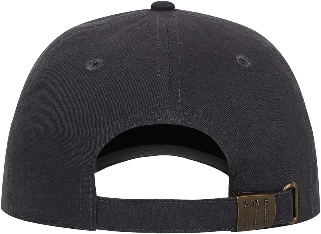 Ac/Dc Logo Charcoal Dad Cap