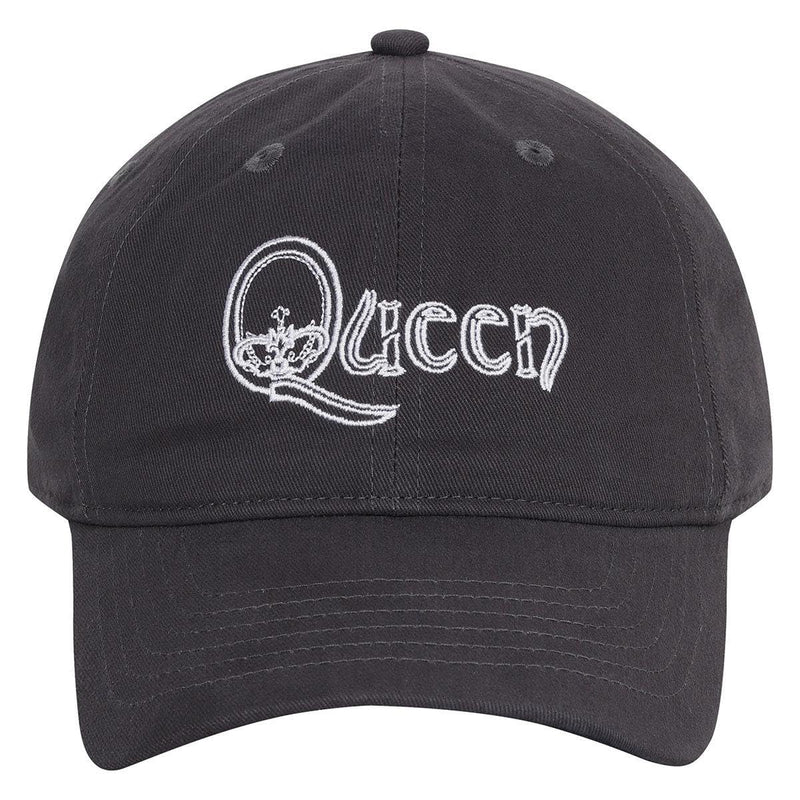 QUEEN LOGO CHARCOAL DAD CAP