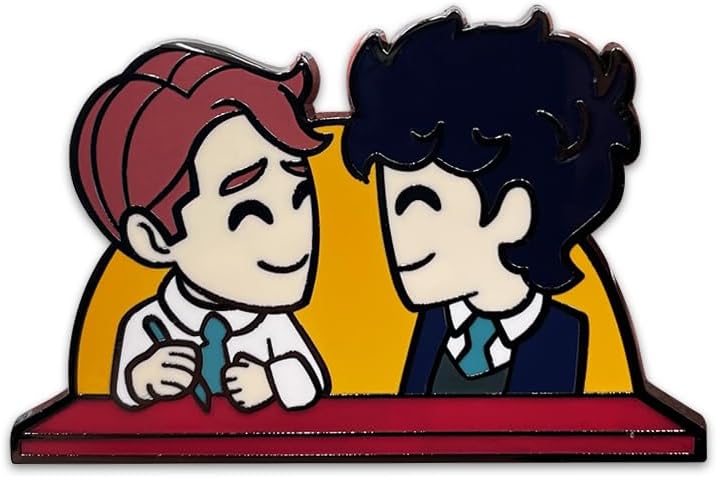 Youtooz Heartstopper Pin Set, Official Licensed Heartstopper Pins, Collectors Box Includes 6 Pins By Youtooz Heartstopper Collection, S, Enamel, no gemstone