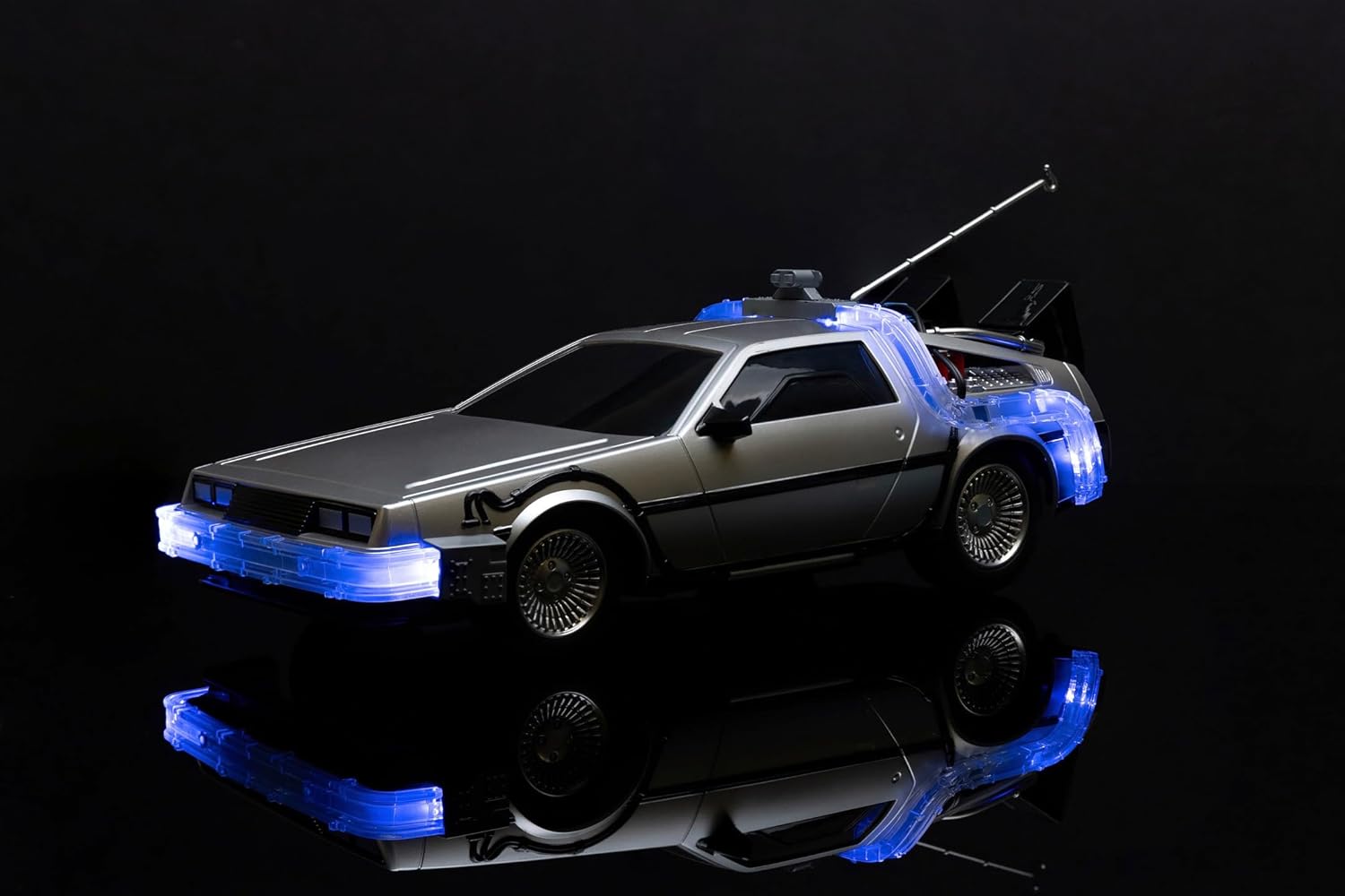 Jada Back to The Future Time Machine Remote Controlled Vehicle 1:16 Scale, Unisex Adult Silver