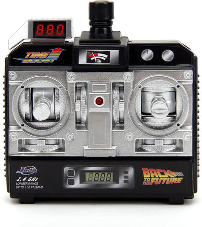 Jada Back to The Future Time Machine Remote Controlled Vehicle 1:16 Scale, Unisex Adult Silver