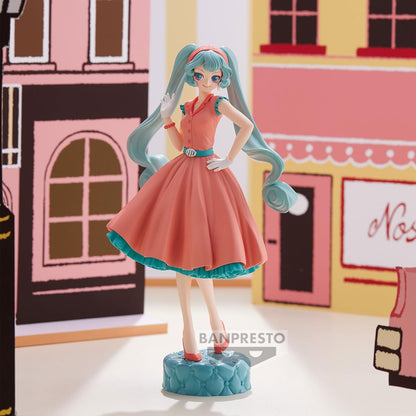 Hatsune Miku World Journey Vol.1 Statue 18cm, Banpresto BP88648P Hatsune Miku, World Journey Vol.1 Actionfigur, 18 cm, mehrfarbig, Banpresto - Hatsune Miku - World Journey Vol.1 Statue