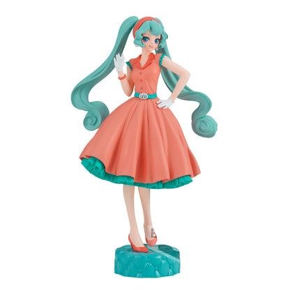 Hatsune Miku World Journey Vol.1 Statue 18cm, Banpresto BP88648P Hatsune Miku, World Journey Vol.1 Actionfigur, 18 cm, mehrfarbig, Banpresto - Hatsune Miku - World Journey Vol.1 Statue