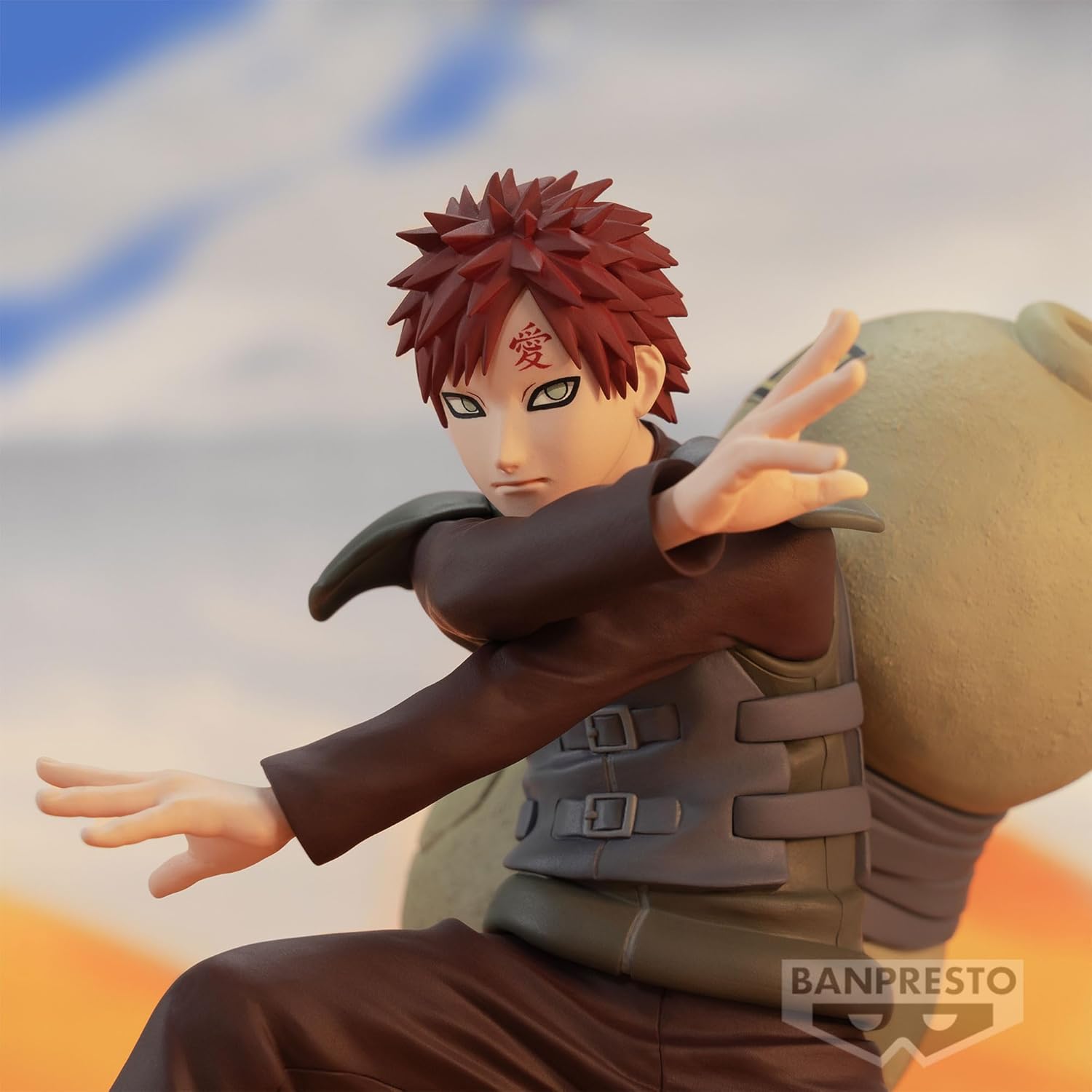 Banpresto - Naruto Shippuden - Gaara II, Bandai Spirits Vibration Stars Figure Naruto Shippuden Gaara 2