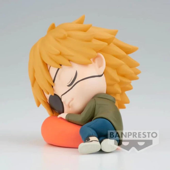 Banpresto BP88662P Figur Q Posket Sleeping Denji Chainsaw Man, 7 cm, Mehrfarbig