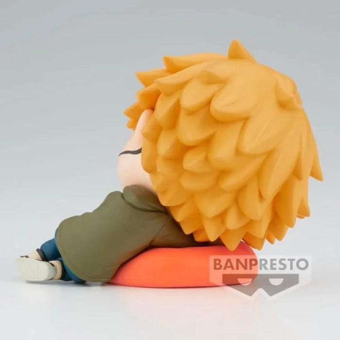 Banpresto BP88662P Figur Q Posket Sleeping Denji Chainsaw Man, 7 cm, Mehrfarbig