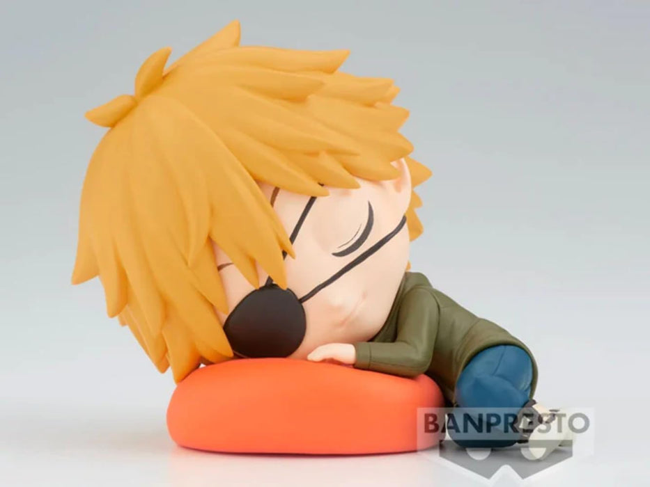 Banpresto BP88662P Figur Q Posket Sleeping Denji Chainsaw Man, 7 cm, Mehrfarbig