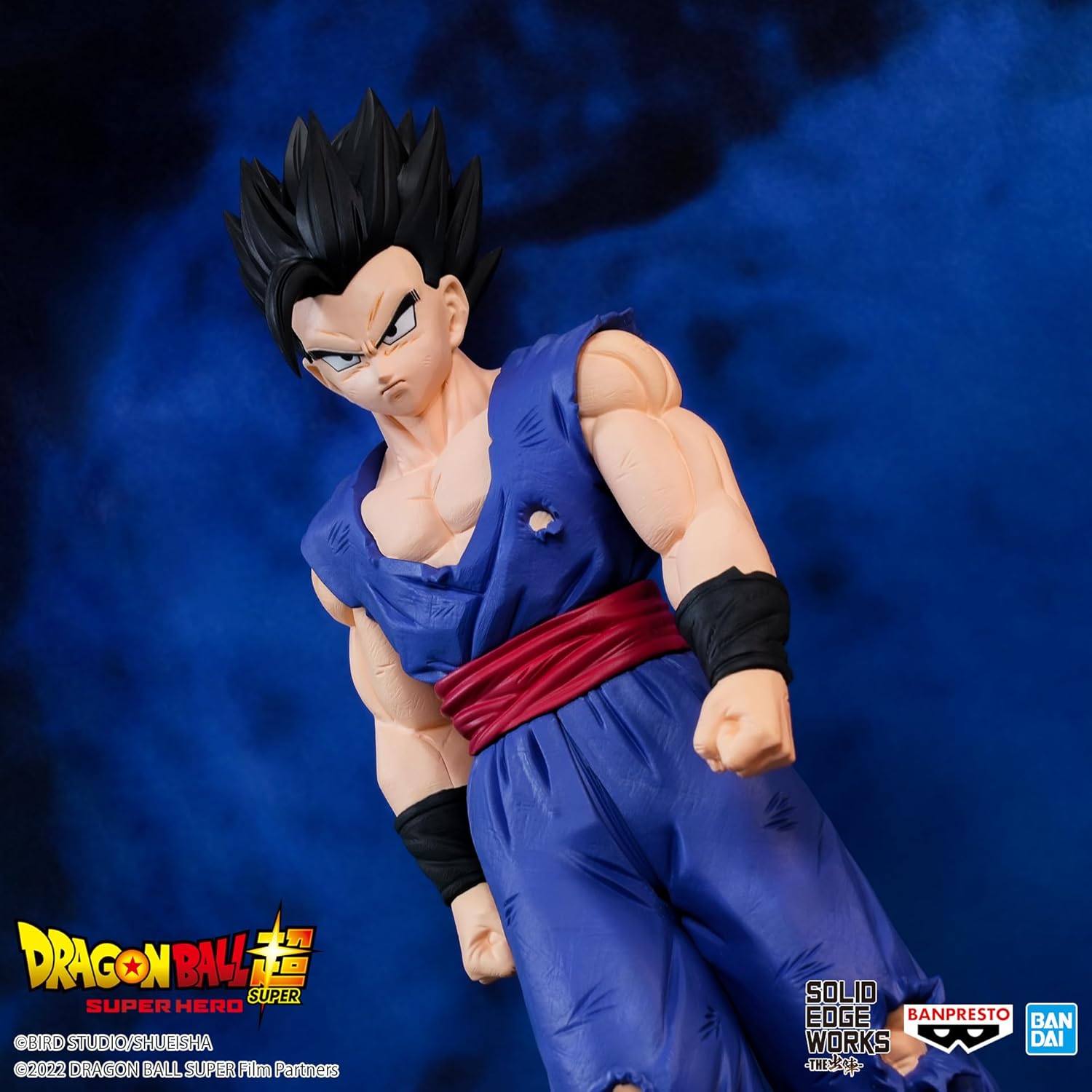 Dragon Ball Super: SUPER HERO - Solid Edge Works - Vol.14 - Son Gohan (Ver.B: Ultimate Gohan) Statue 19cm