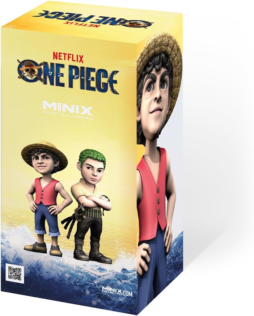 MINIX Bandai Monkey D. Luffy Model, Collectable Luffy Figure, Bandai Manga And Anime Toys Range, Collect Your Favourite One Piece Figures For An Anime And Film Merchandise Collection