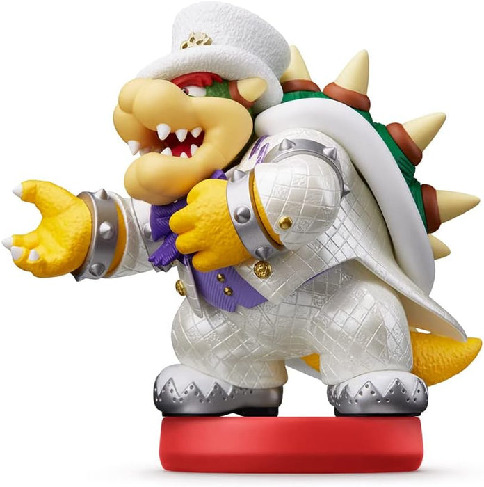 Amiibo 'Collection Super Mario' - Bowser+Mario+Peach (Tenues de mariage) Bowser (Wedding Outfit