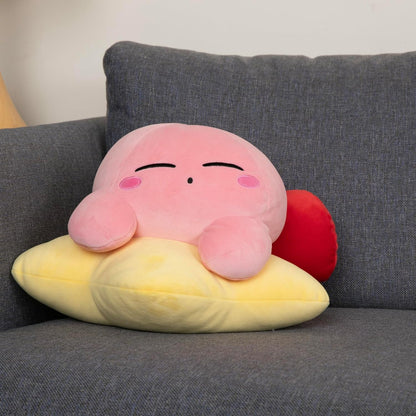 Club Mocchi Mocchi- Warp Star Kirby – Mega Plush Toy – 15 inch